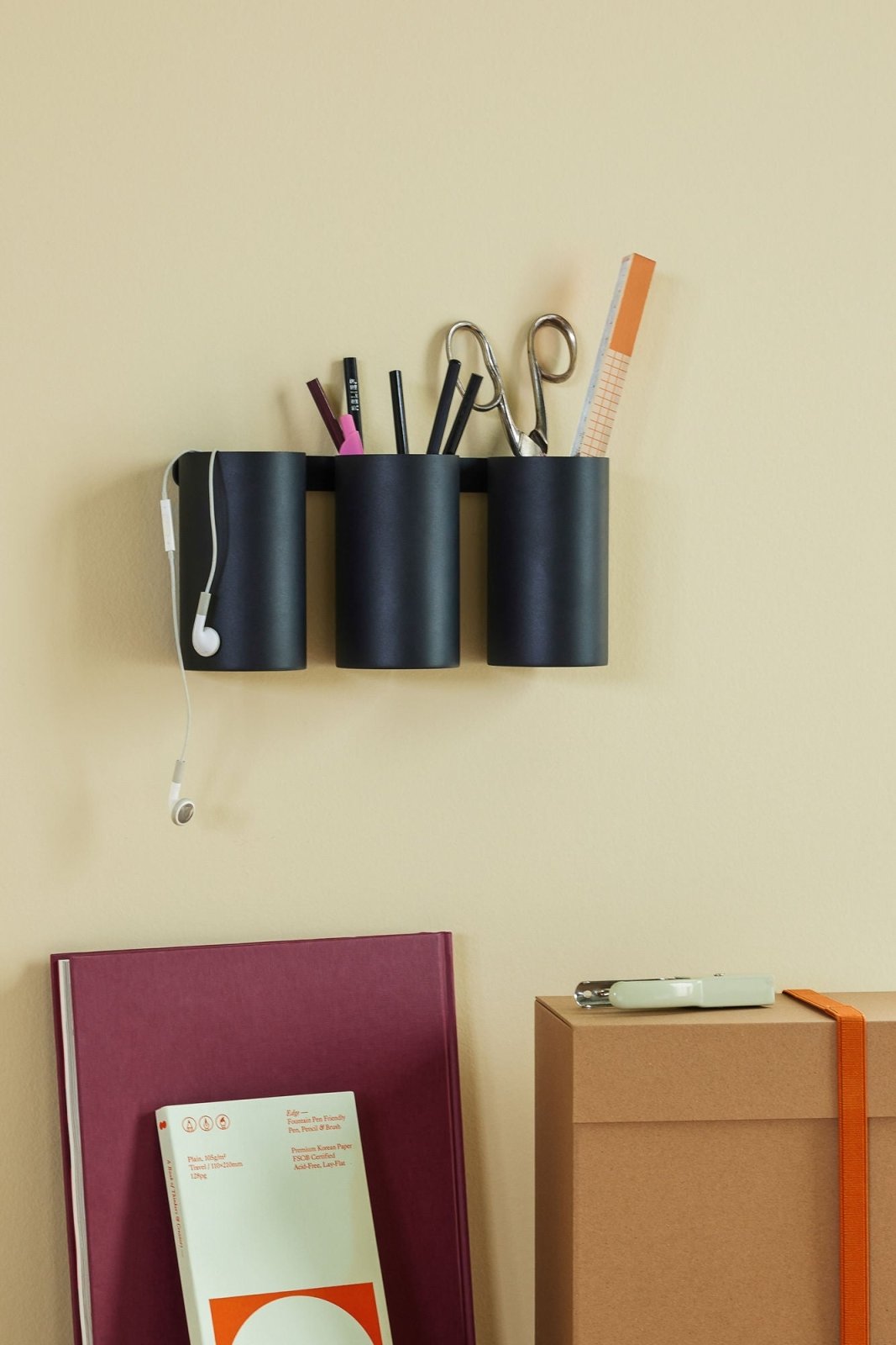 Hübsch Silo Organiser, Svart - Azalea Home