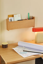 Hübsch Sleek Bordslampa Grön/Röd - Azalea Home