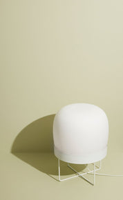 Hübsch Snowy Golvlampa, Vit - Azalea Home