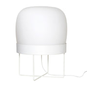 Hübsch Snowy Golvlampa, Vit - Azalea Home