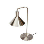 Hübsch Solo Bordslampa, Nickel - Azalea Home