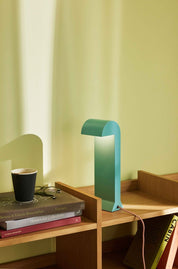 Hübsch Soothe Bordslampa, Turkos - Azalea Home