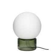 Hübsch Sphere Bordslampa, Grön - Azalea Home