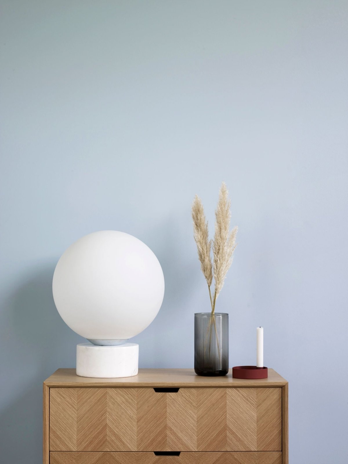 Hübsch Sphere Golvlampa, Vit - Azalea Home
