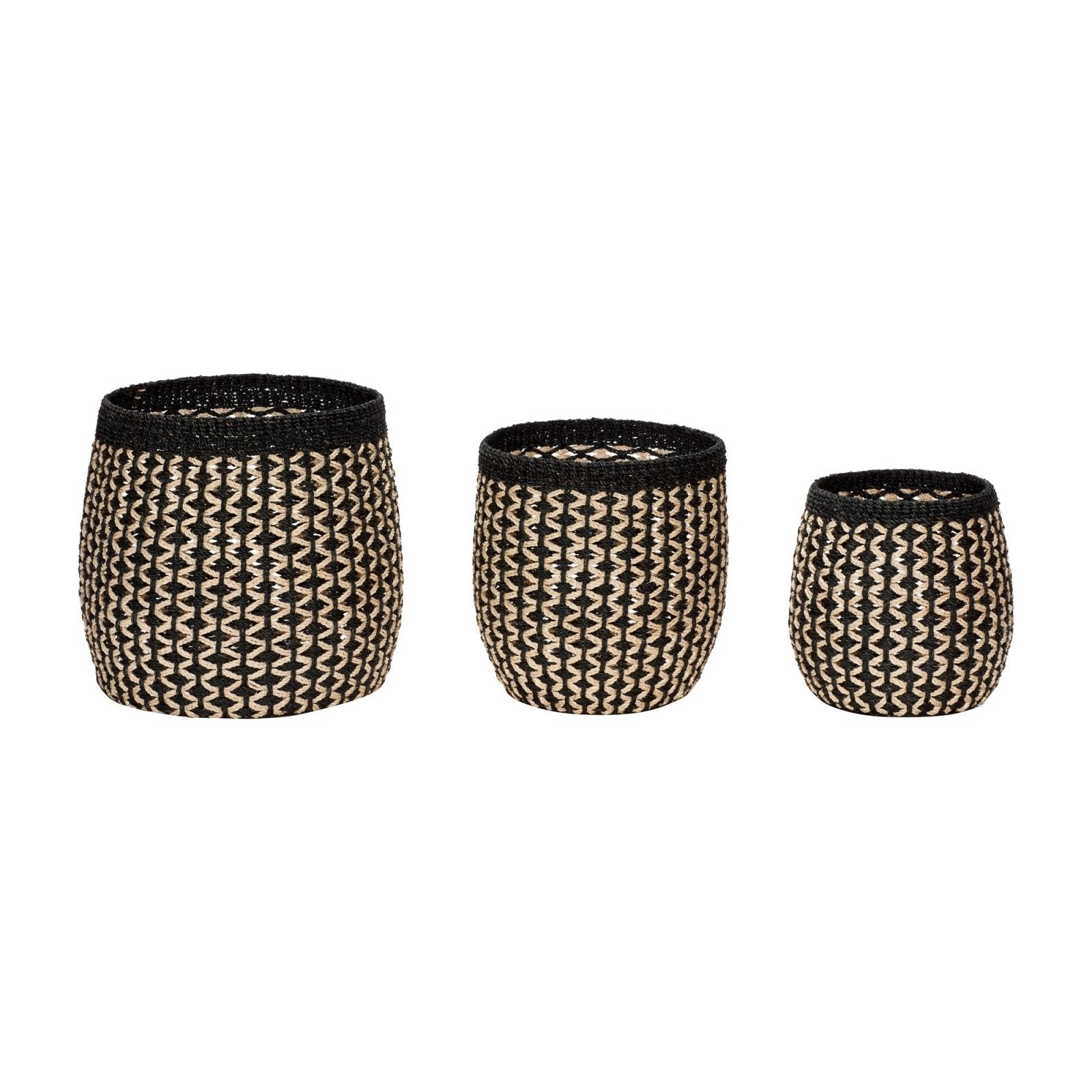 Hübsch Sprout Korg, 3 - Pack - Azalea Home