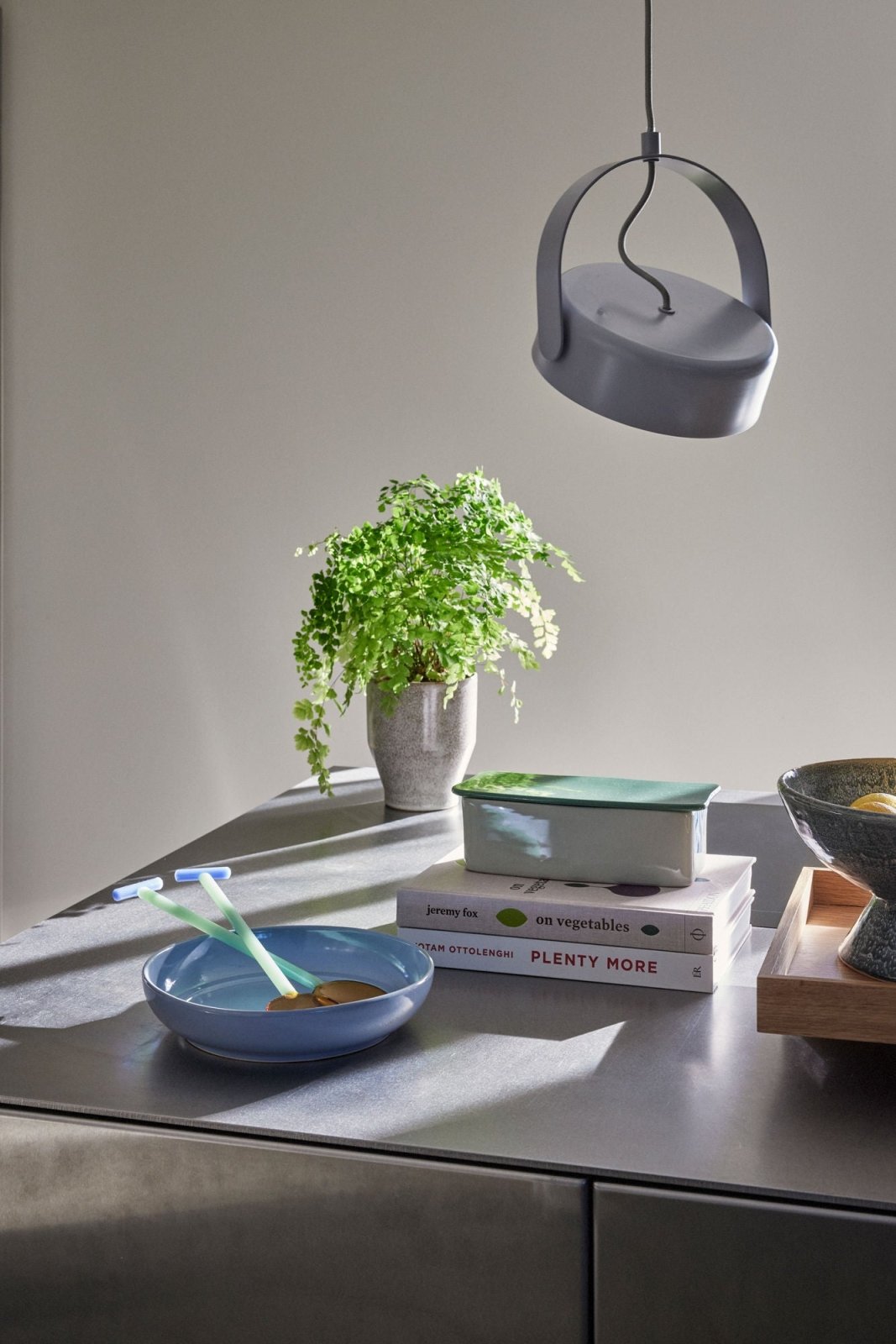 Hübsch Stage Pendel, Grå - Azalea Home