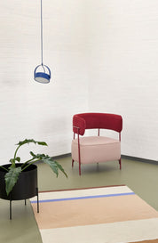 Hübsch Stage Taklampa, Blå - Azalea Home