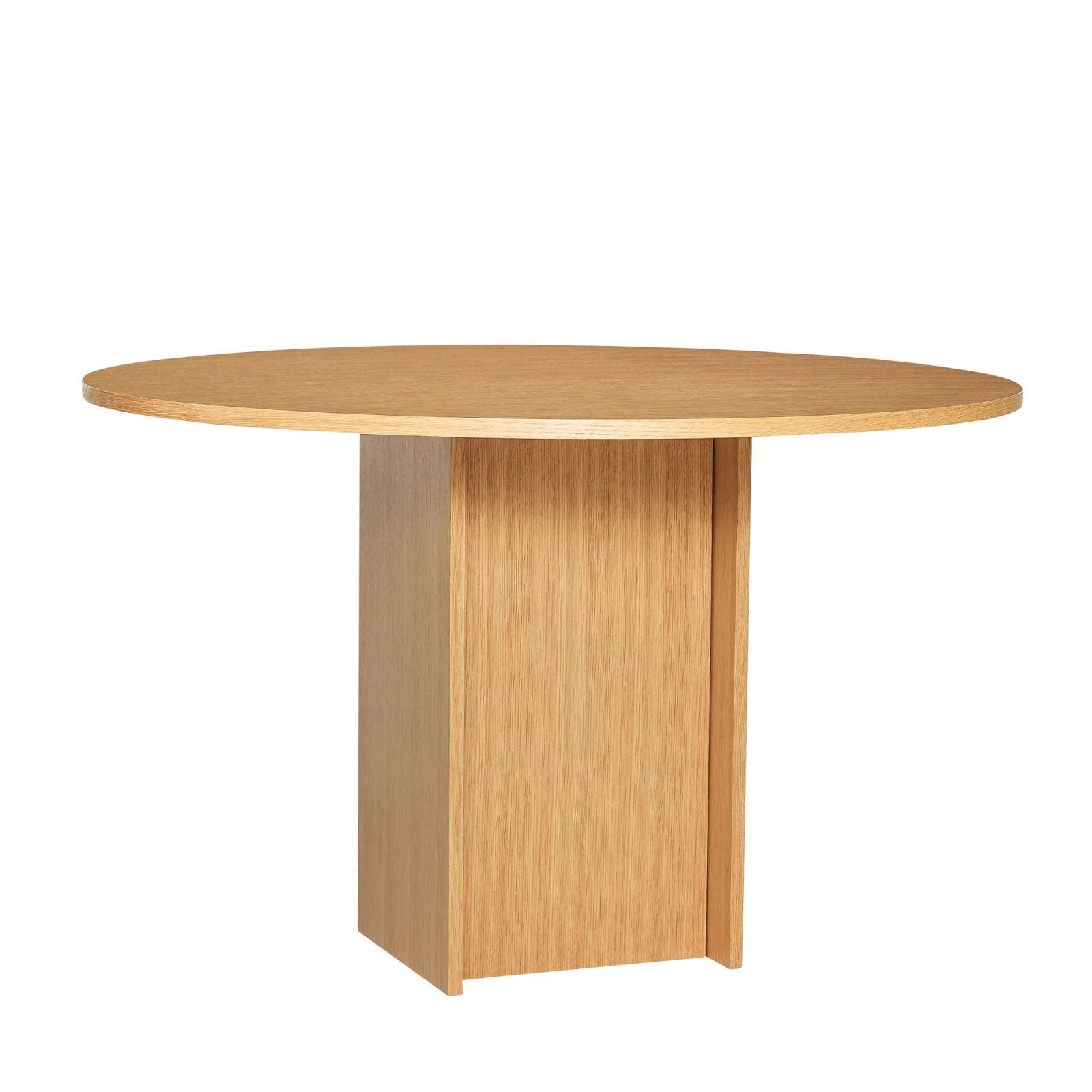 Hübsch Straight Matbord Ø120cm, Natur - Azalea Home