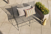 Hübsch String Bänk Svart - Azalea Home
