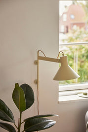 Hübsch Studio Vägglampa, Grön - Azalea Home