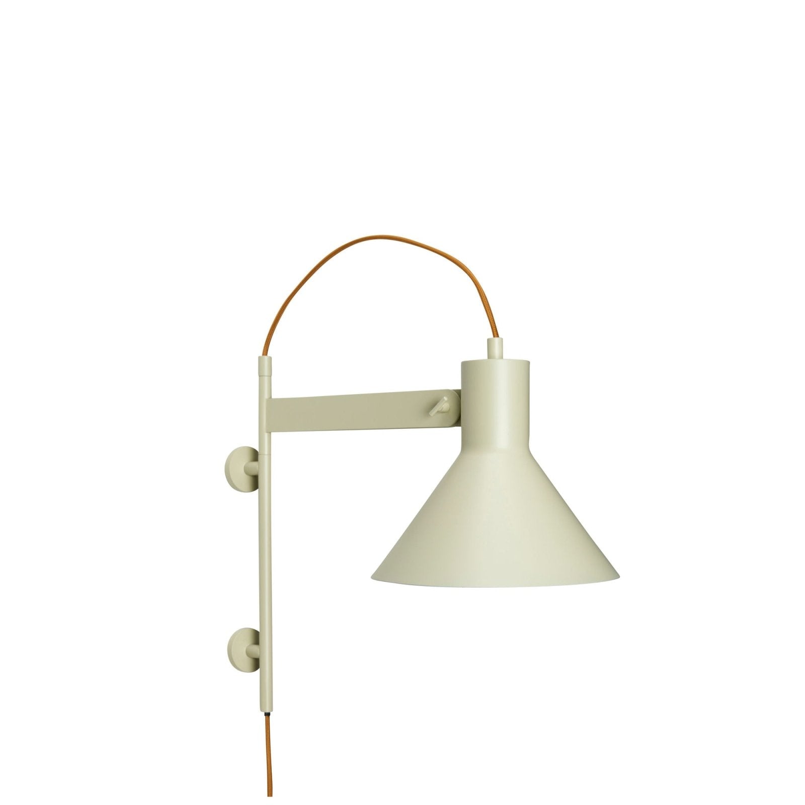 Hübsch Studio Vägglampa, Grön - Azalea Home