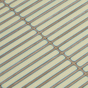 Hübsch Tile Sidobord, Mint/Natur - Azalea Home