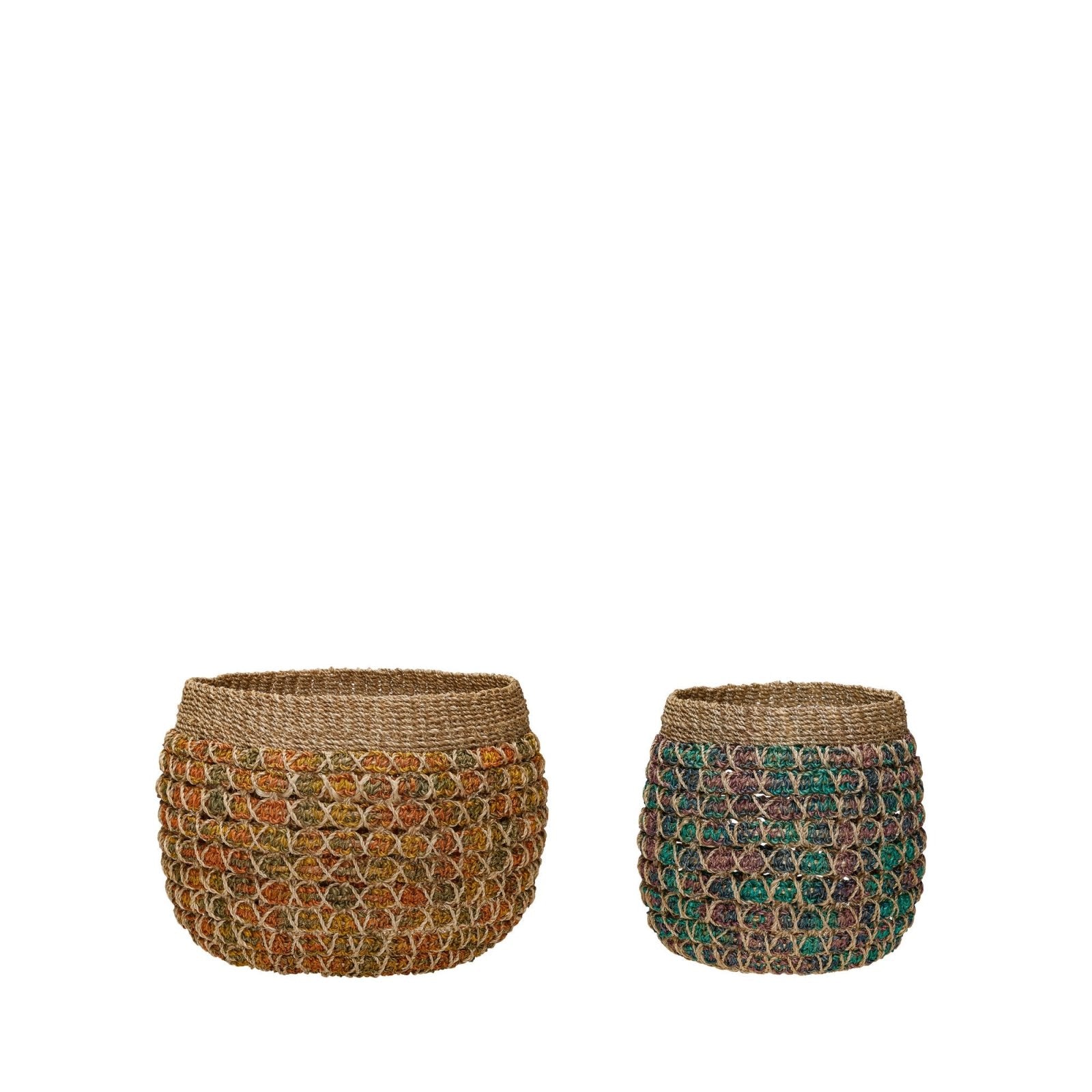 Hübsch Twist Kruka 2 - Pack, Multi - Azalea Home