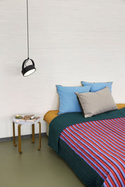 Hübsch Twist Överkast 260x260, Petrol - Azalea Home