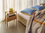 Hübsch Twist Överkast 260x260, Sand - Azalea Home