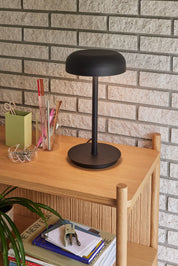 Hübsch Velo Bordslampa, Svart - Azalea Home