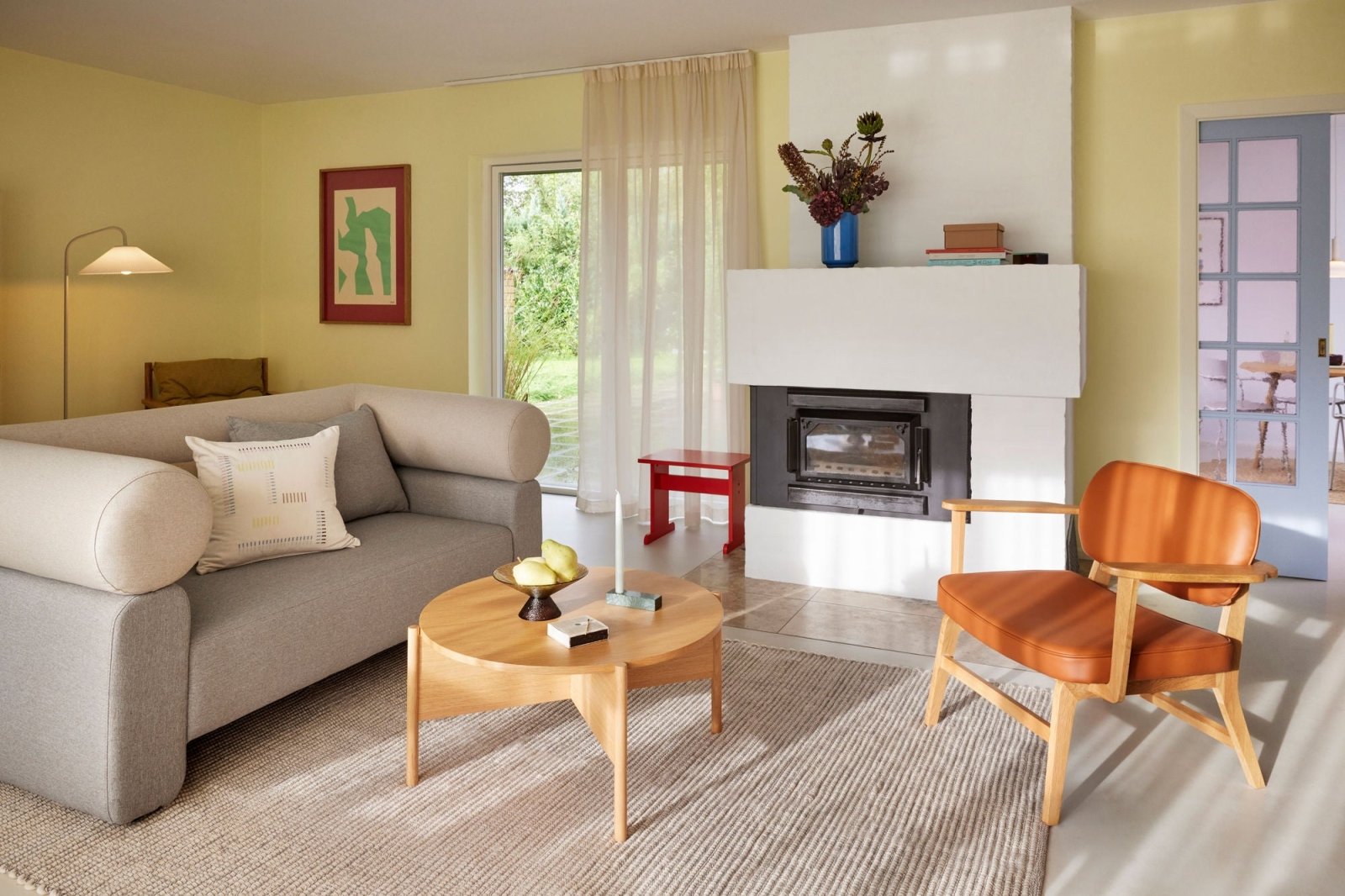Hübsch Vera Soffa 2 - Sits, Grå - Azalea Home