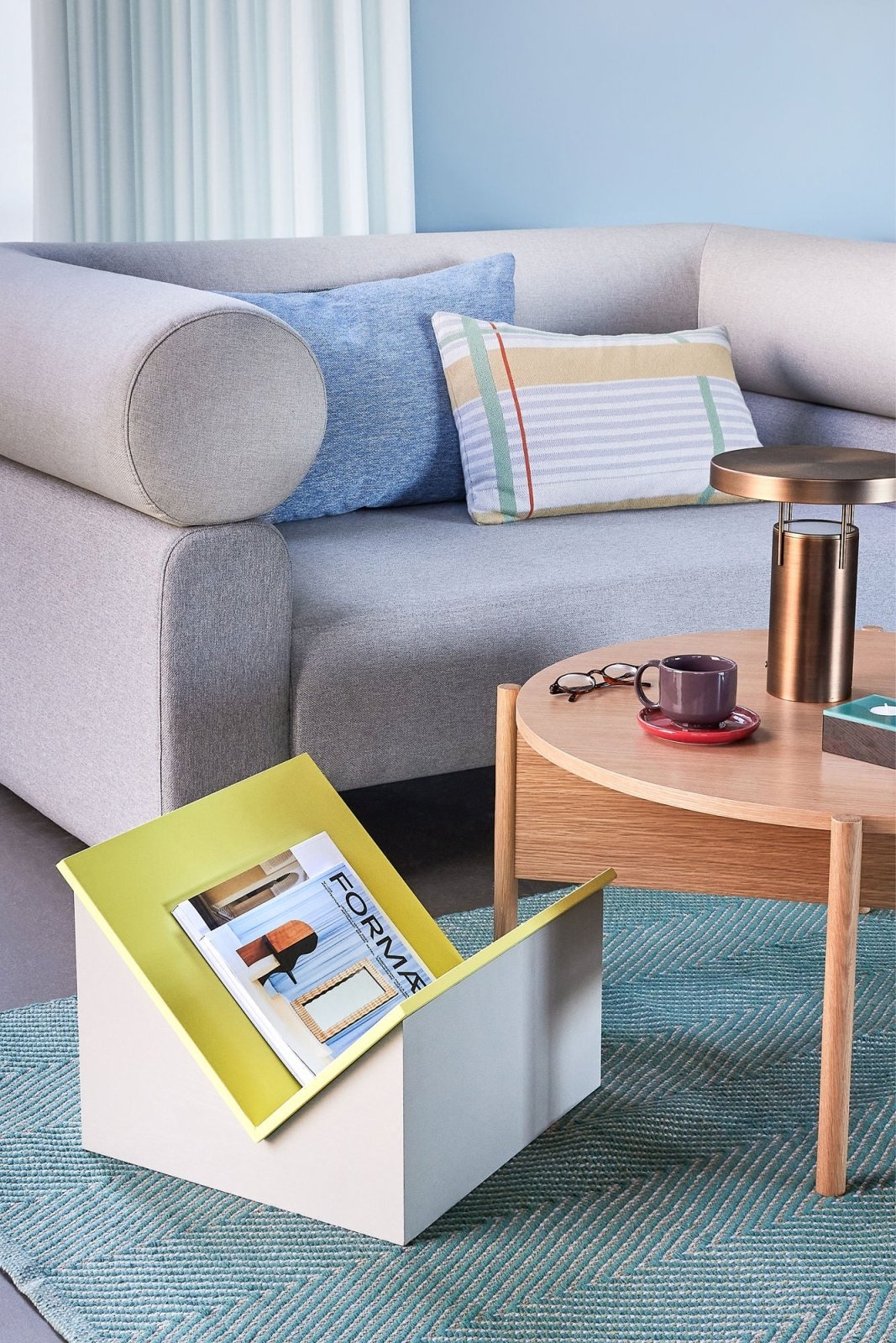 Hübsch Vera Soffa 2 - Sits, Grå - Azalea Home