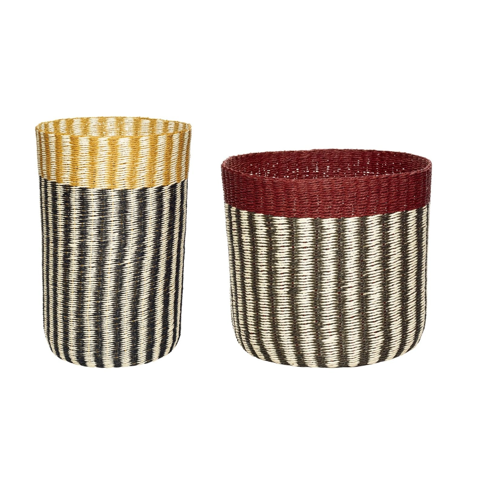 Hübsch Vertigo Korg 2 - Pack, Multi - Azalea Home