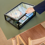 Hübsch View Display Box Small, Svart - Azalea Home