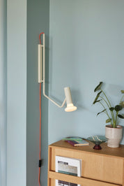 Hübsch Wally Vägglampa, Sand - Azalea Home