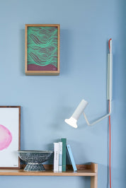 Hübsch Wally Vägglampa, Sand - Azalea Home