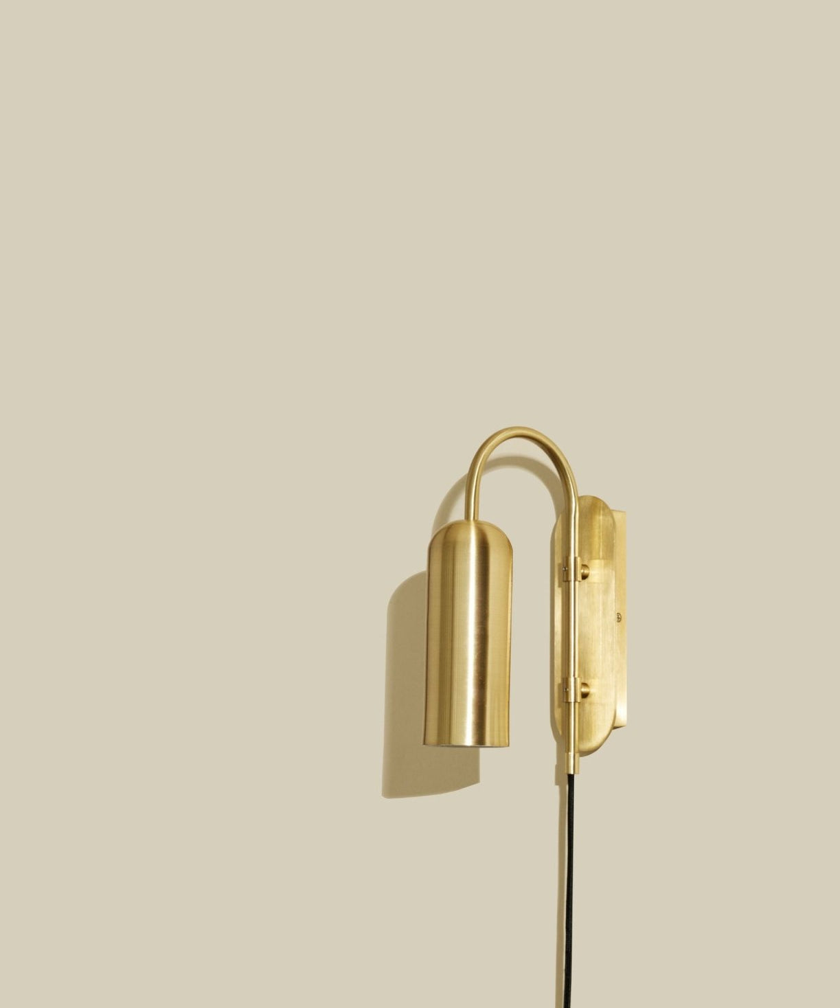 Hübsch Zenith Vägglampa, Mässing - Azalea Home