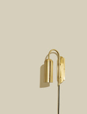 Hübsch Zenith Vägglampa, Mässing - Azalea Home