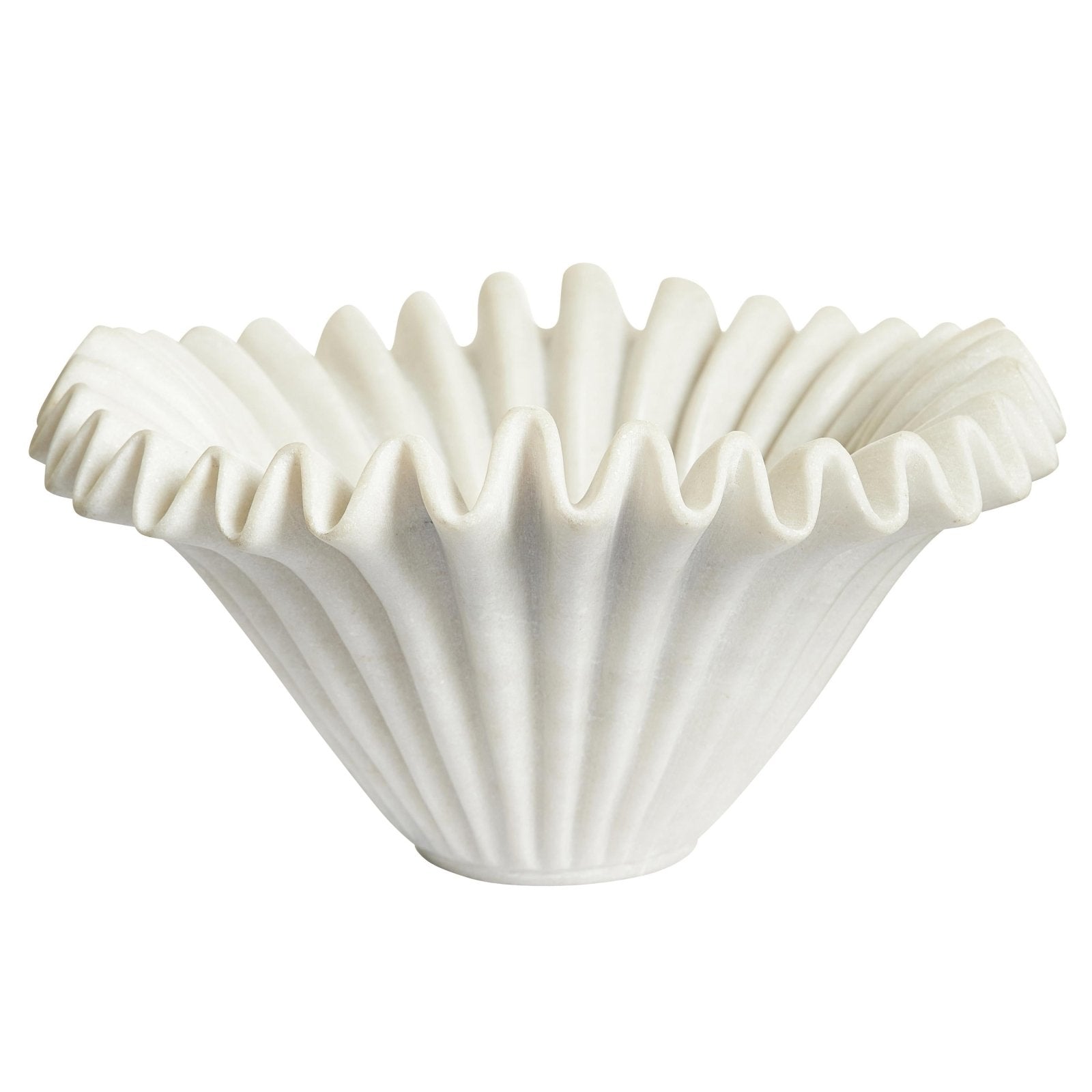 Jakobsdals Anemone Skål 30x30x15, Vit - Azalea Home