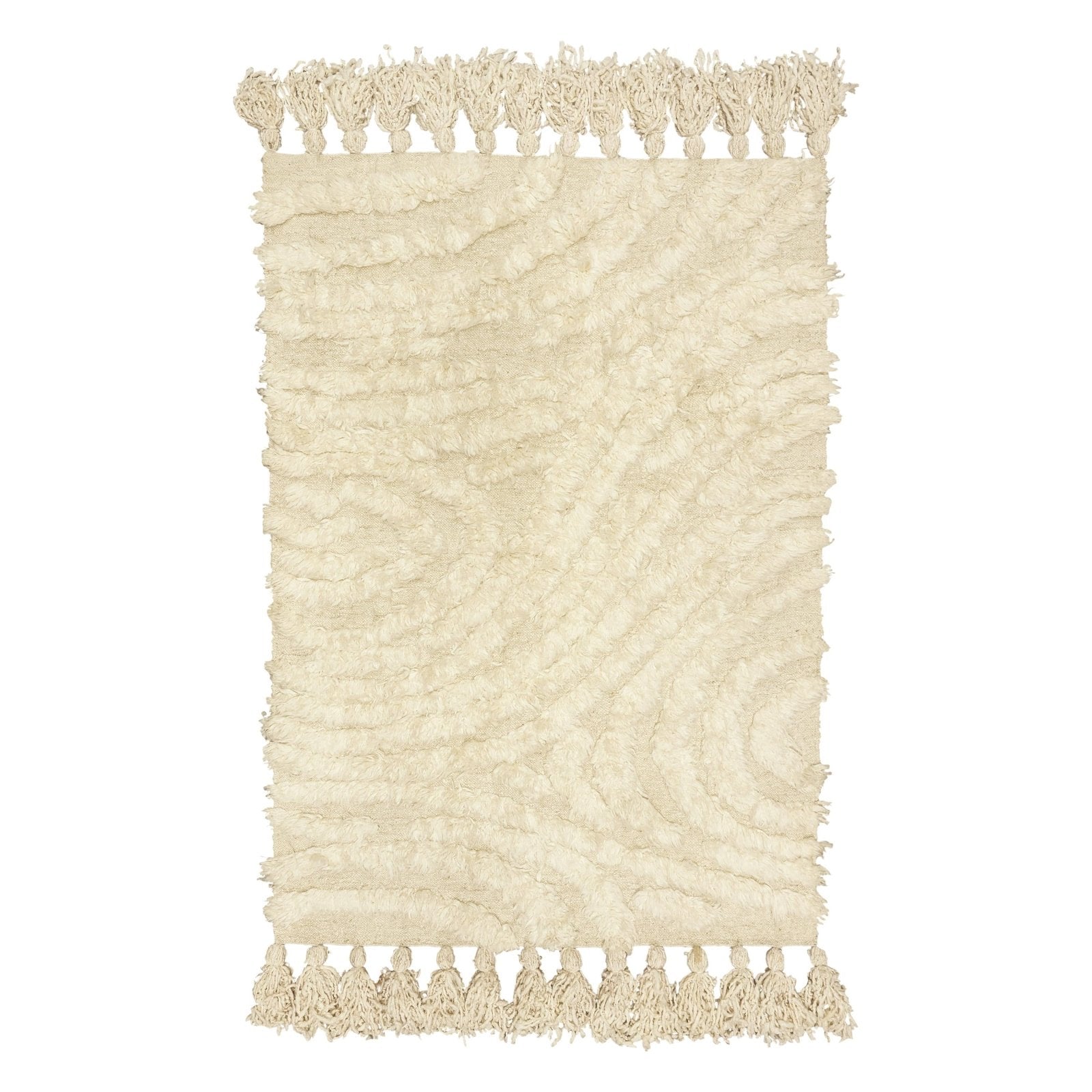 Jakobsdals Bonnie Matta 200x300, Offwhite - Azalea Home