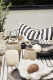 Jakobsdals Cruella stripe Kuddfodral 50x50, Beige - Azalea Home