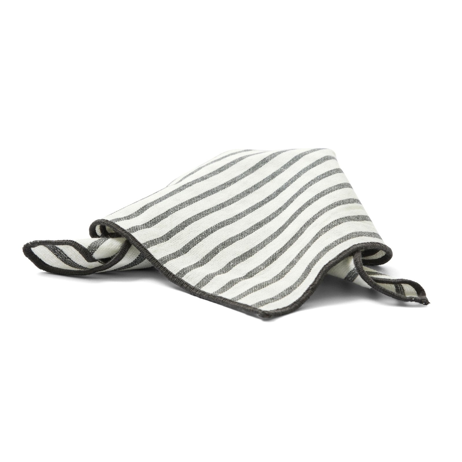 Jakobsdals Fresco Servett 40x40, Svart - Azalea Home