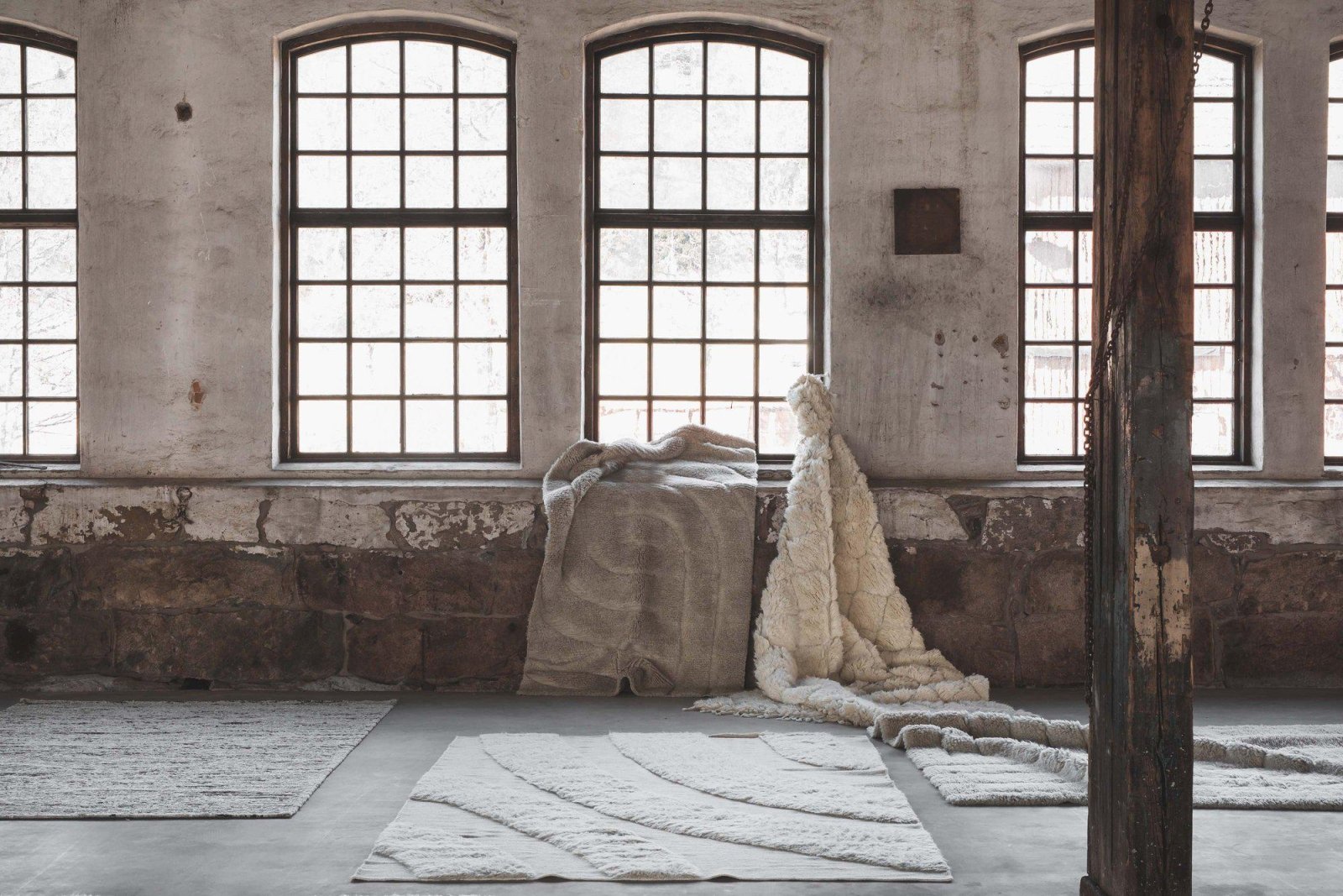 Jakobsdals Hanne Rumsmatta 200x300, Offwhite - Azalea Home