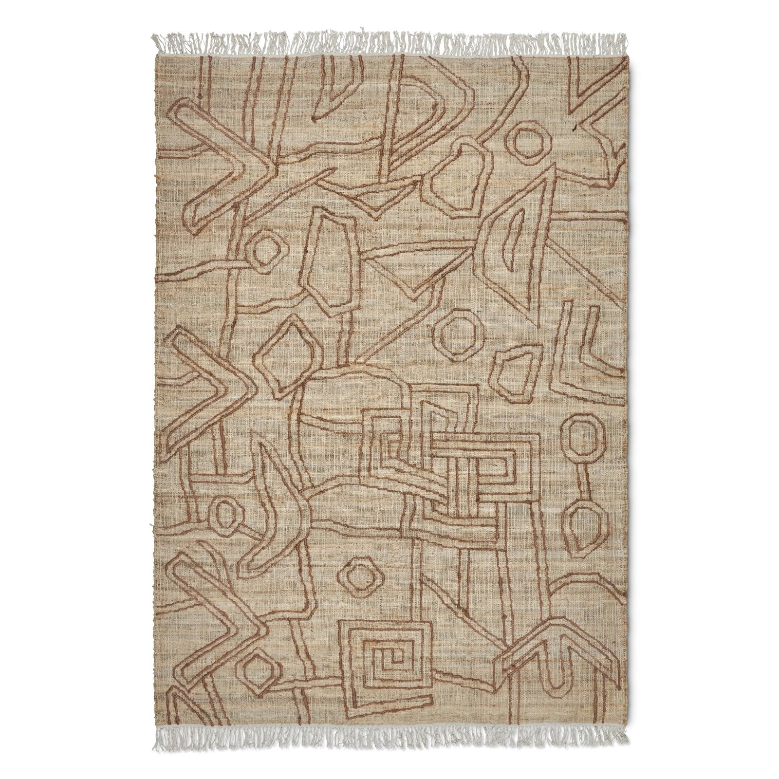 Jakobsdals Kiana Matta 200x300, Beige - Azalea Home