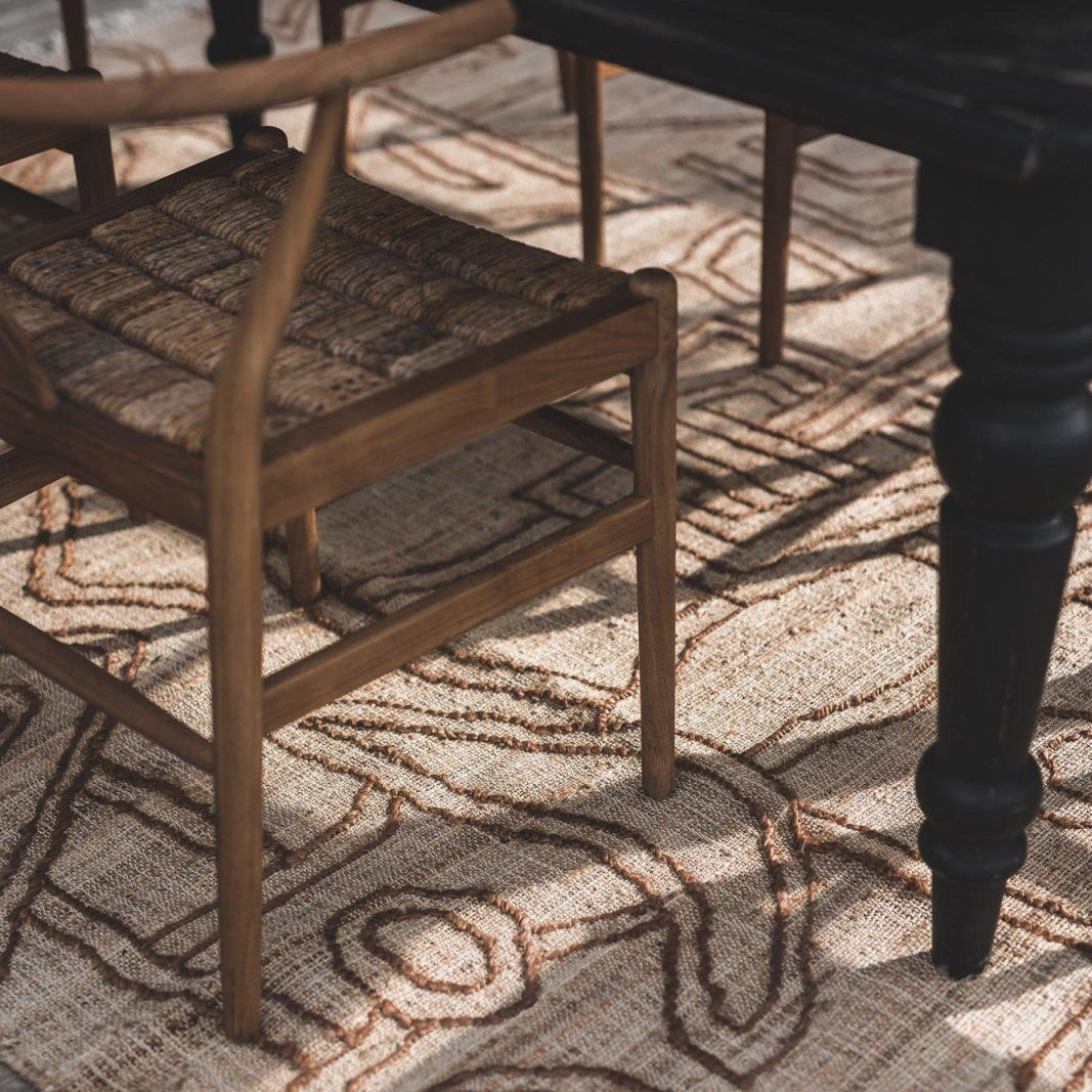 Jakobsdals Kiana Matta 200x300, Beige - Azalea Home