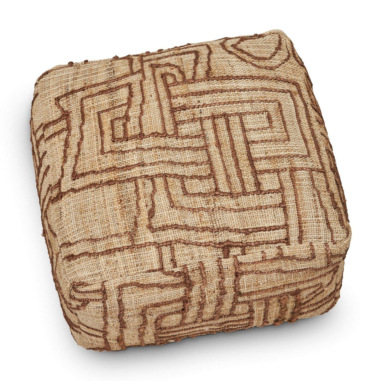 Jakobsdals Kiana Sittpuff, Beige - Azalea Home