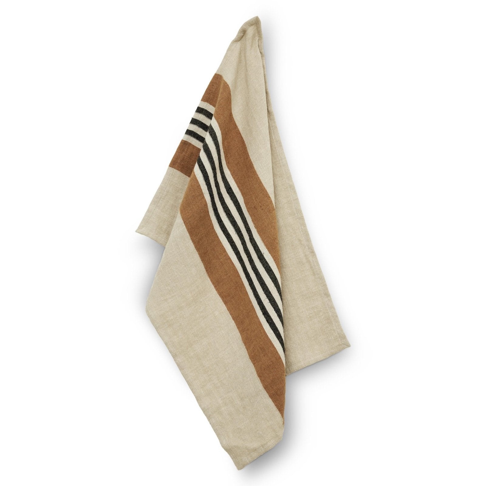 Jakobsdals Linna beige Handduk 50x70, Beige - Azalea Home