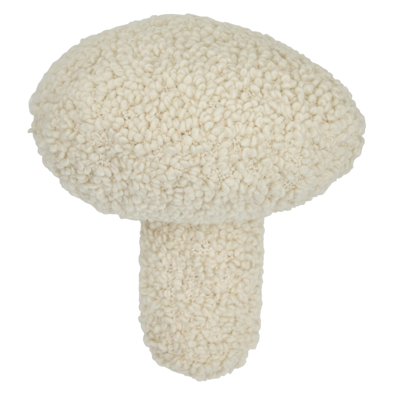 Jakobsdals Mushroom Bouclé Kuddfodral 35, Vit - Azalea Home