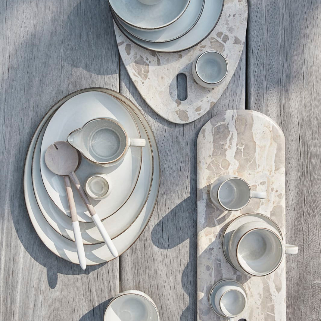 Lene Bjerre Amera espressokopp 8cl, White Sands - Azalea Home