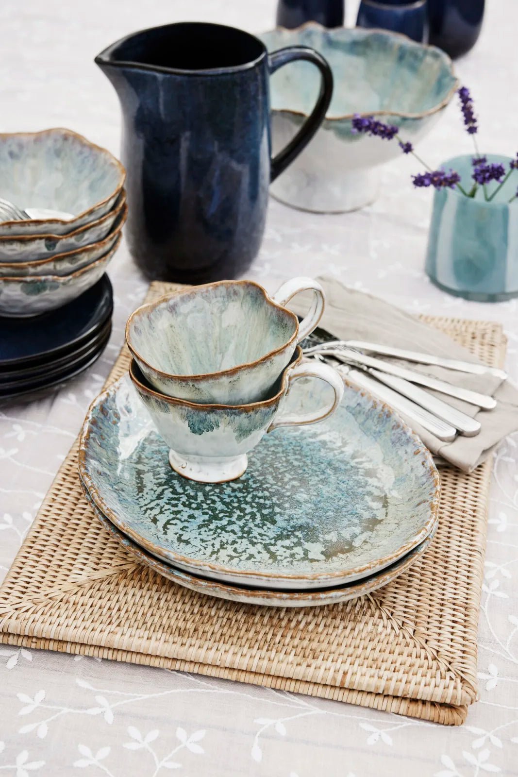 Lene Bjerre Amera kanna 186cl, Blå - Azalea Home