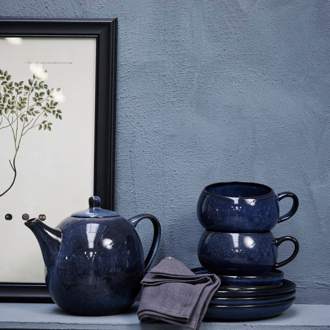Lene Bjerre Amera Kopp 40cl, Blå - Azalea Home