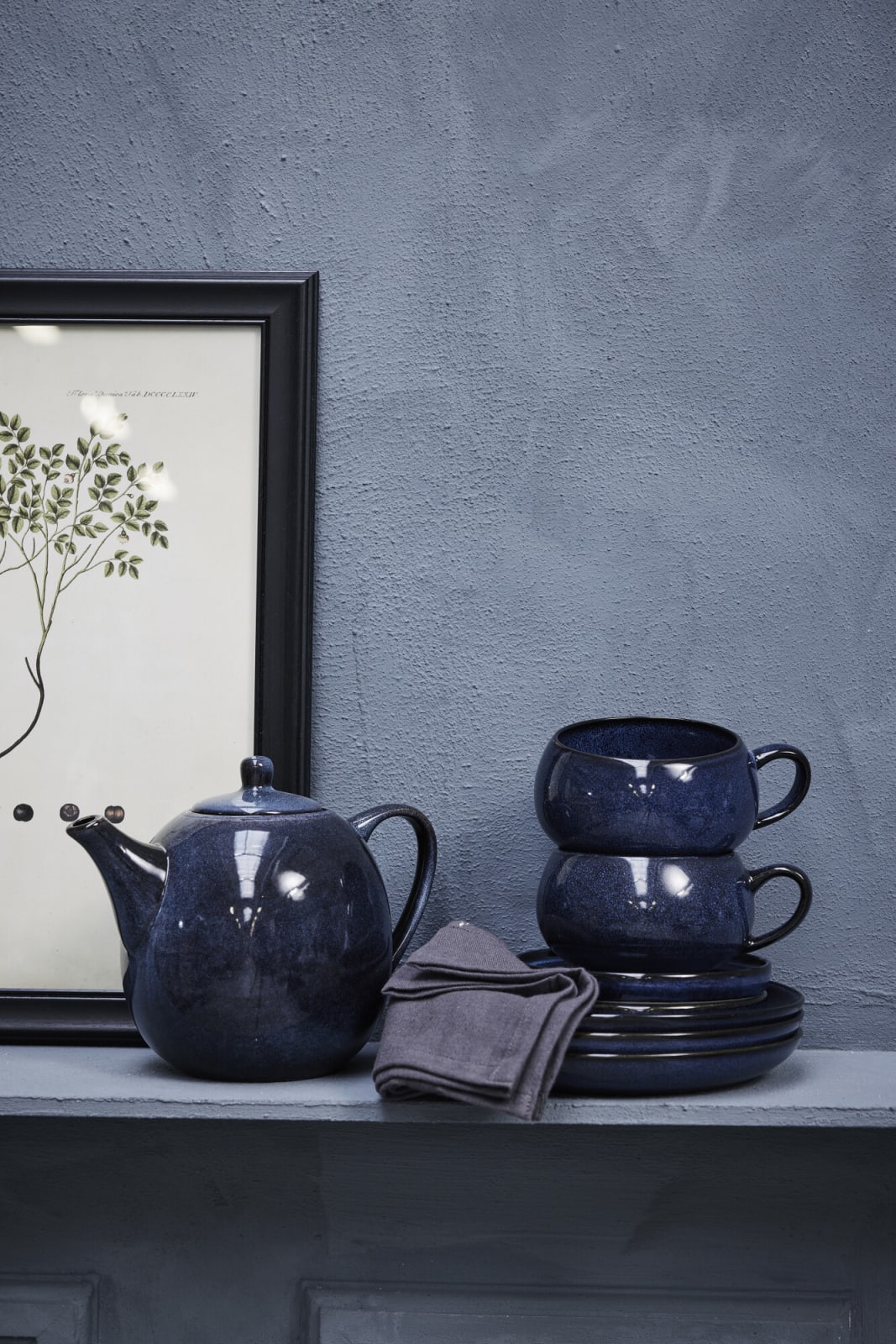 Lene Bjerre Amera Kopp 40cl, Blå - Azalea Home