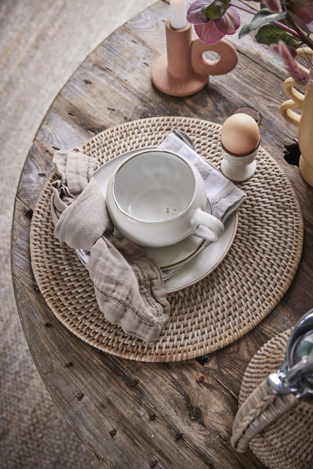 Lene Bjerre Amera Kopp 40cl, White Sands - Azalea Home