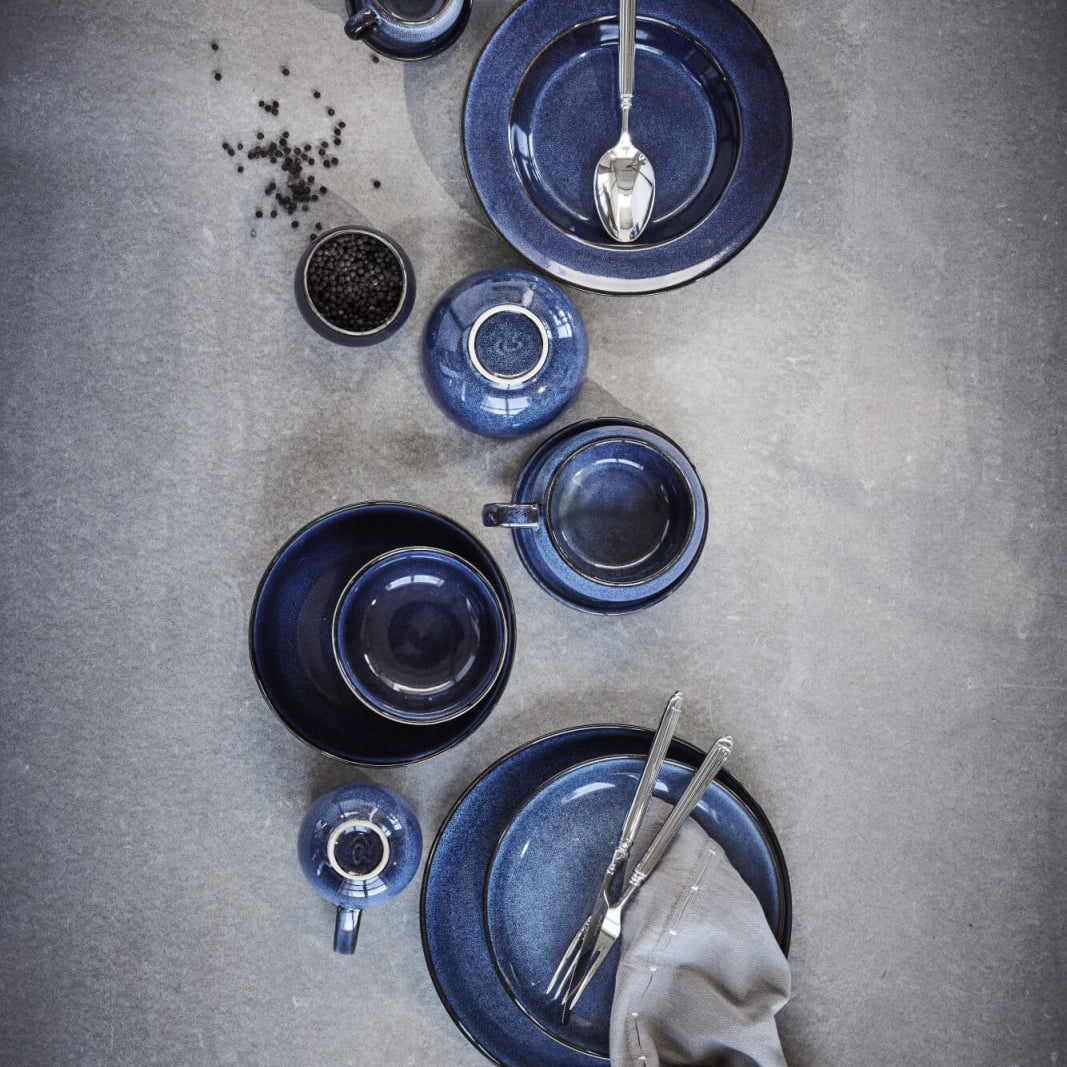 Lene Bjerre Amera Mattallrik Ø20,5, Blå - Azalea Home