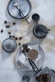 Lene Bjerre Amera smörfat Ø14, Grå - Azalea Home