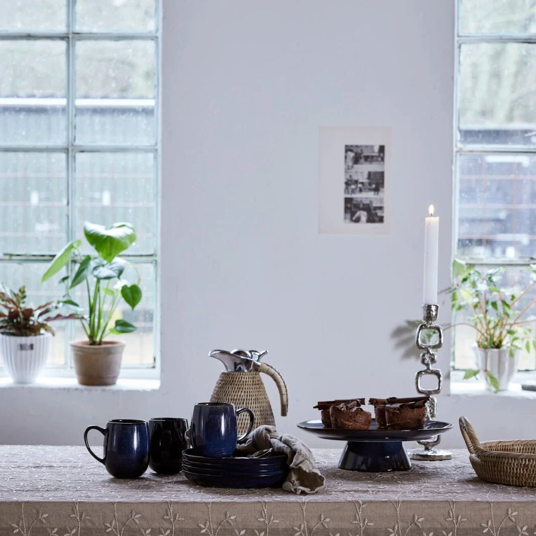 Lene Bjerre Amera Tårtfat Ø32,5 Blå - Azalea Home