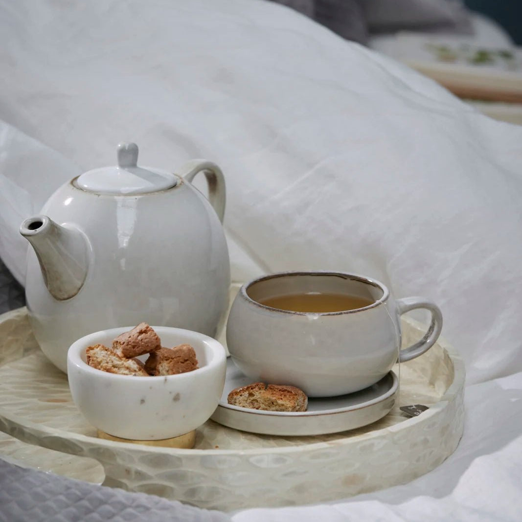 Lene Bjerre Amera tekanna 140 cl, White Sands - Azalea Home