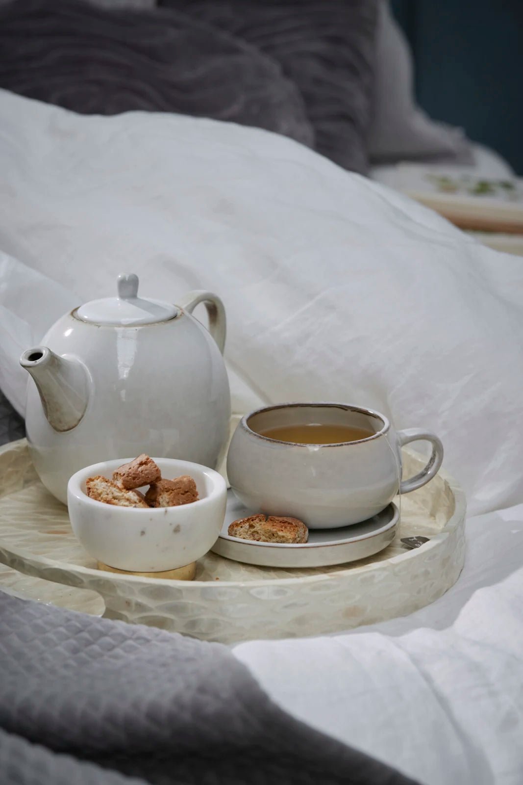 Lene Bjerre Amera tekanna 140 cl, White Sands - Azalea Home