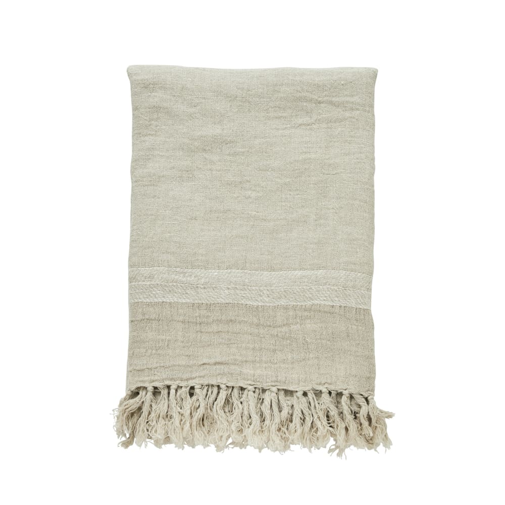 Lene Bjerre Ana pläd 170x130, Beige - Azalea Home