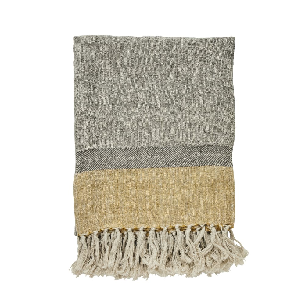 Lene Bjerre Ana pläd 170x130, Grå - Azalea Home